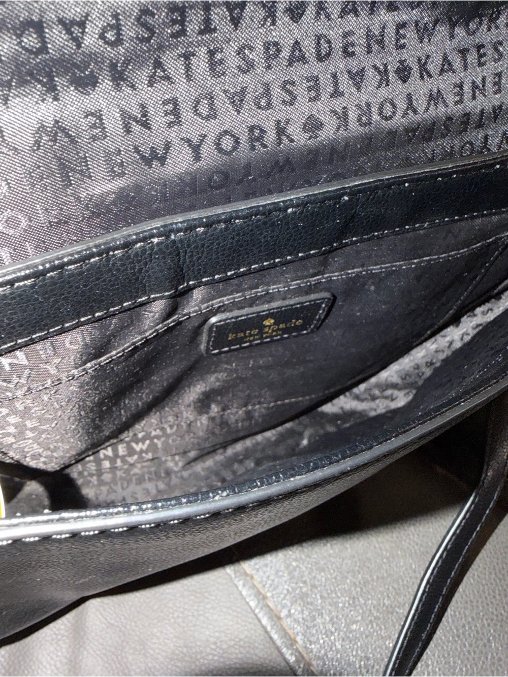 Kate Spade Black Crossbody Purse - Picture 6 of 9